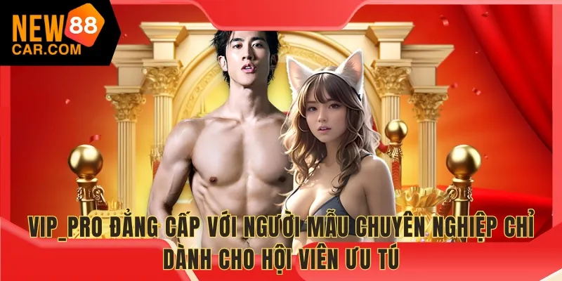 VIP_PRO đẳng cấp với người mẫu chuyên nghiệp chỉ dành cho hội viên ưu tú