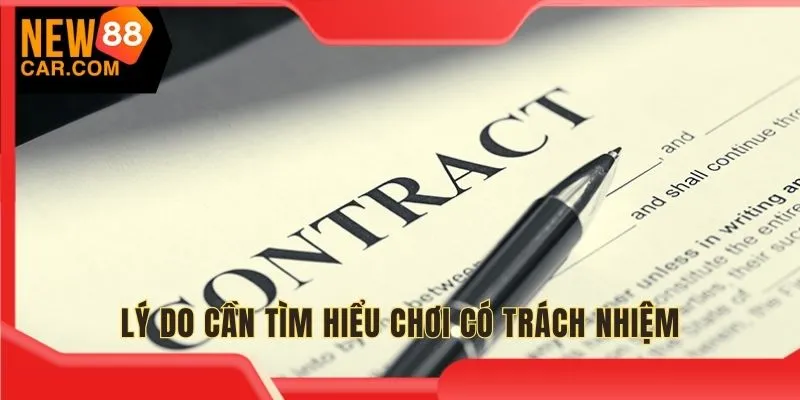 Lý do hội viên nên tìm hiểu về chơi có trách nhiệm